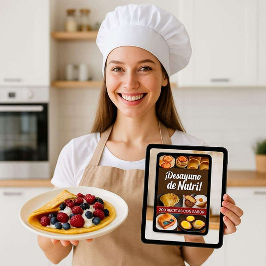 200 DESAYUNOS  NUTRITIVOS ( CON SABOR) Recetas bajas en calorías inspiradas por la nutricionista Sasha Fitness